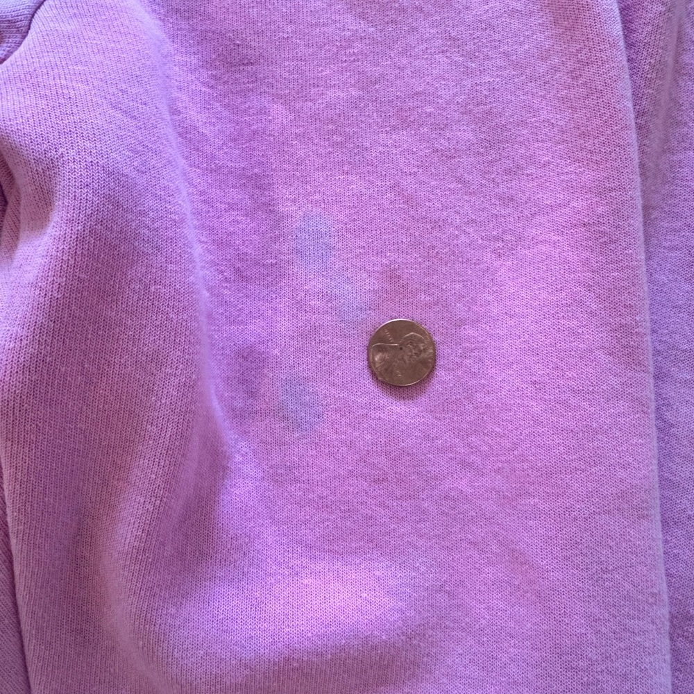 💖🌈Aviator Nation Rainbow Embroidered Sweatpants XS Pink Made in USA 💖🌈 - Picture 6 of 6